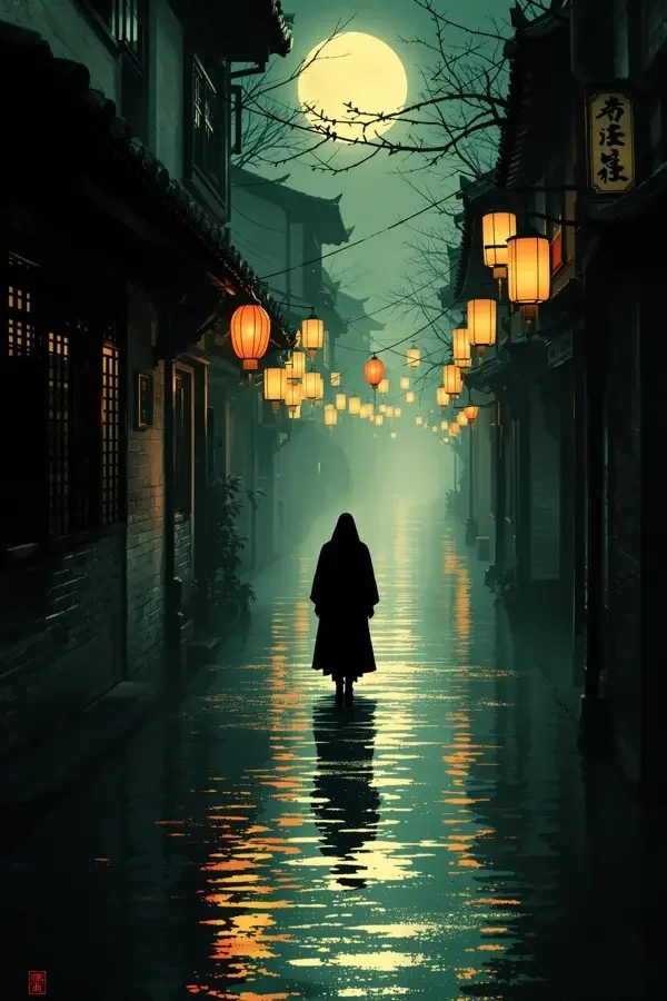 月白之夜 电影海报